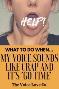 Need help for a ragged voice before your gig today? Help is HERE!