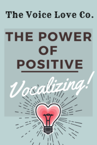 The Power of Positive Vocalizing presented by The Voice Love Co. Learn how the power of positive thinking affects the human voice here.