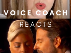Voice Coach reacts to Lady Gaga and Bradley Cooper sharing a mic at the Oscars 2019. Voice coach reacts to live performance of Best Song, Shallow.