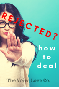 Rejected? Time to make friends with rejection and find freedom as a vocalist to NEVER QUIT. Learn more HERE at voicelove.co You Got This!